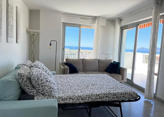 Fireworks View - 6 Persons 公寓 昂蒂布